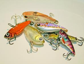 It’s a great idea to have a good selection of lipless crankbaits and vibration lures to have all bases covered.